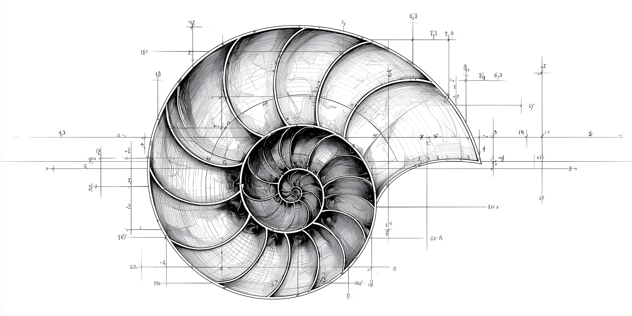 フィボナッチ数列図